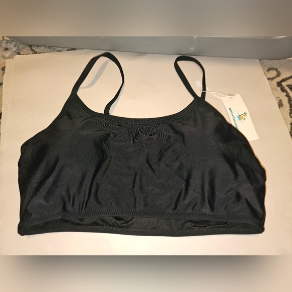 Beach Sissi 2pc Black Bikini Set SZ M - Picture 2 of 5